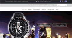 Desktop Screenshot of chronograph-divers.com
